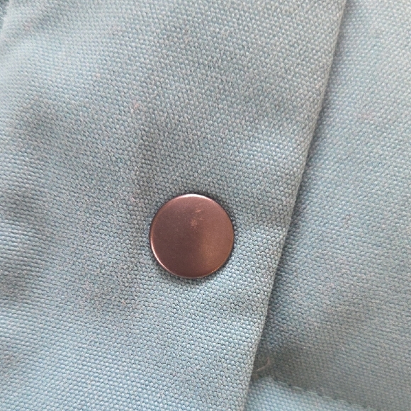 Rare! Patagonia 'Mogul Blue/Sisu Brown' w/ Mushroom Print Bivy Vest - Size M - Picture 4 of 10